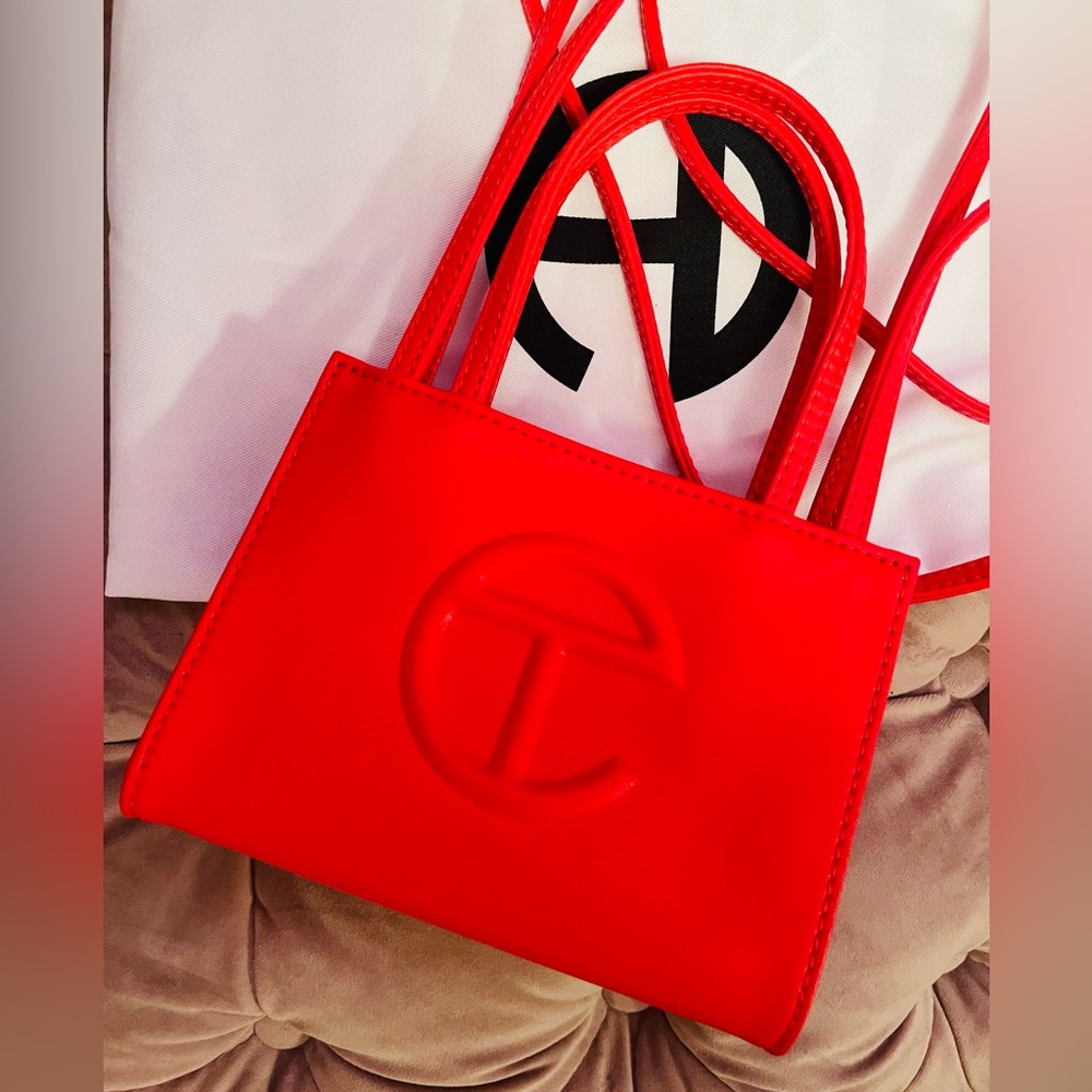 Small Red Telfar Bag